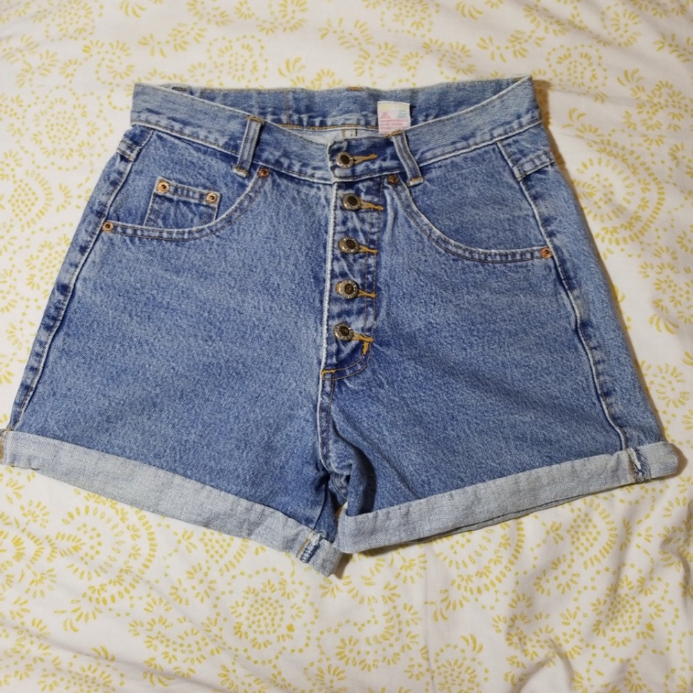 Vintage illegal denim shorts